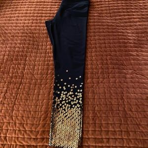 Zumba Fitness Black/ Gold Leggings